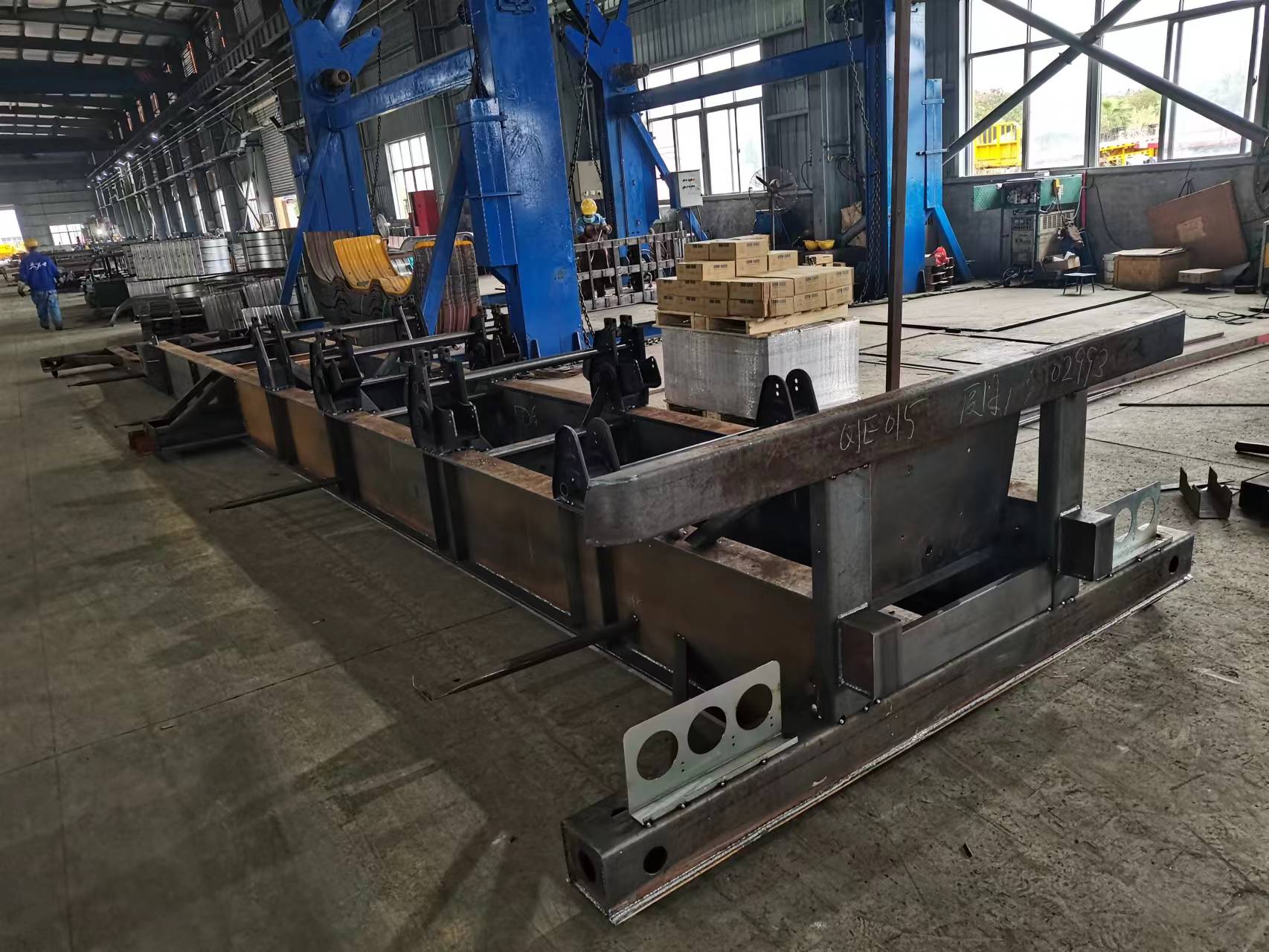 40ft gb continens est sub fabrica