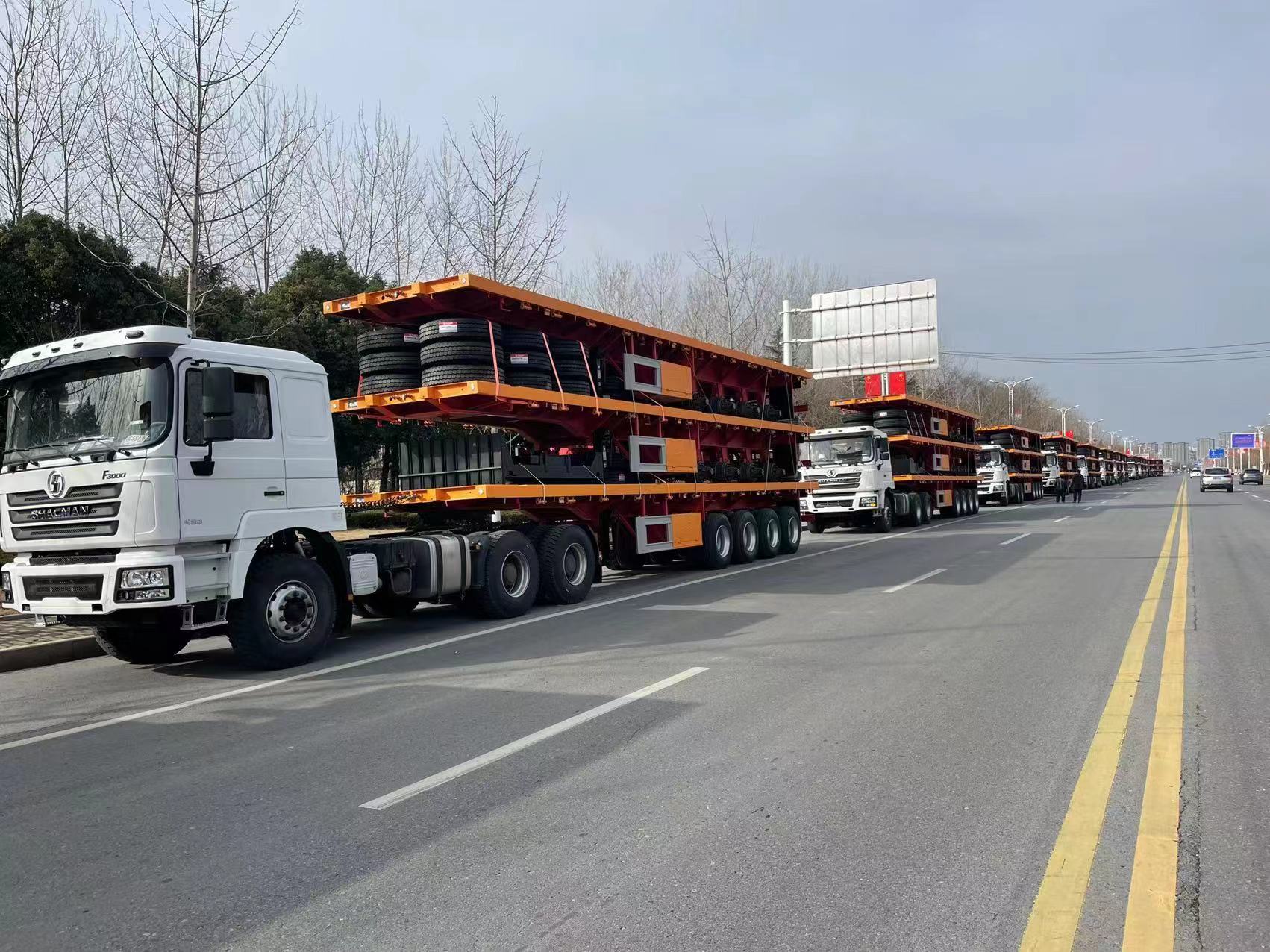 IV Axles Flatbed Semi trailers parata sit amet in Africae regione