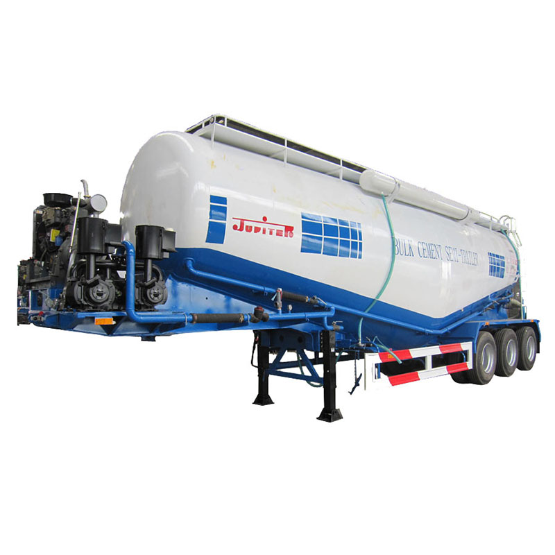 40CBM 3 Axles Bulk Cement Semi Trailers