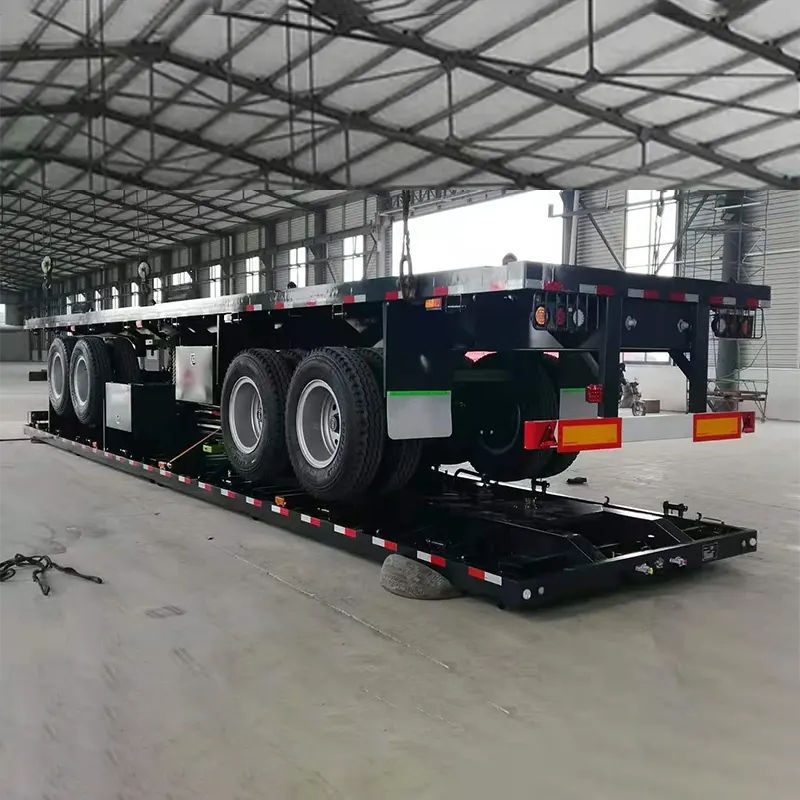 40ft III, axis flatbed semi sex cum FUWA 13T axem