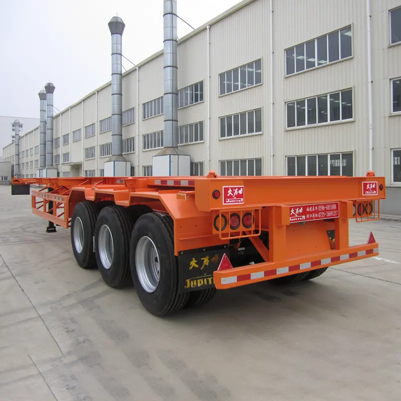 40ft III-Axem Ossa Semi Trailer cum Bpw 13t Axem