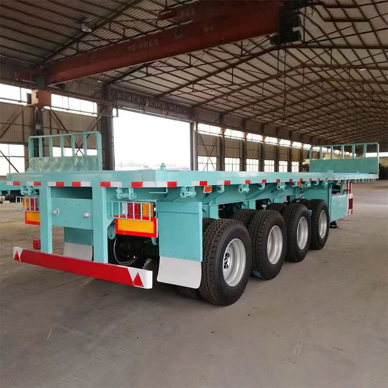 40ft IV axes flatbed semi massa in BPW 13T axem