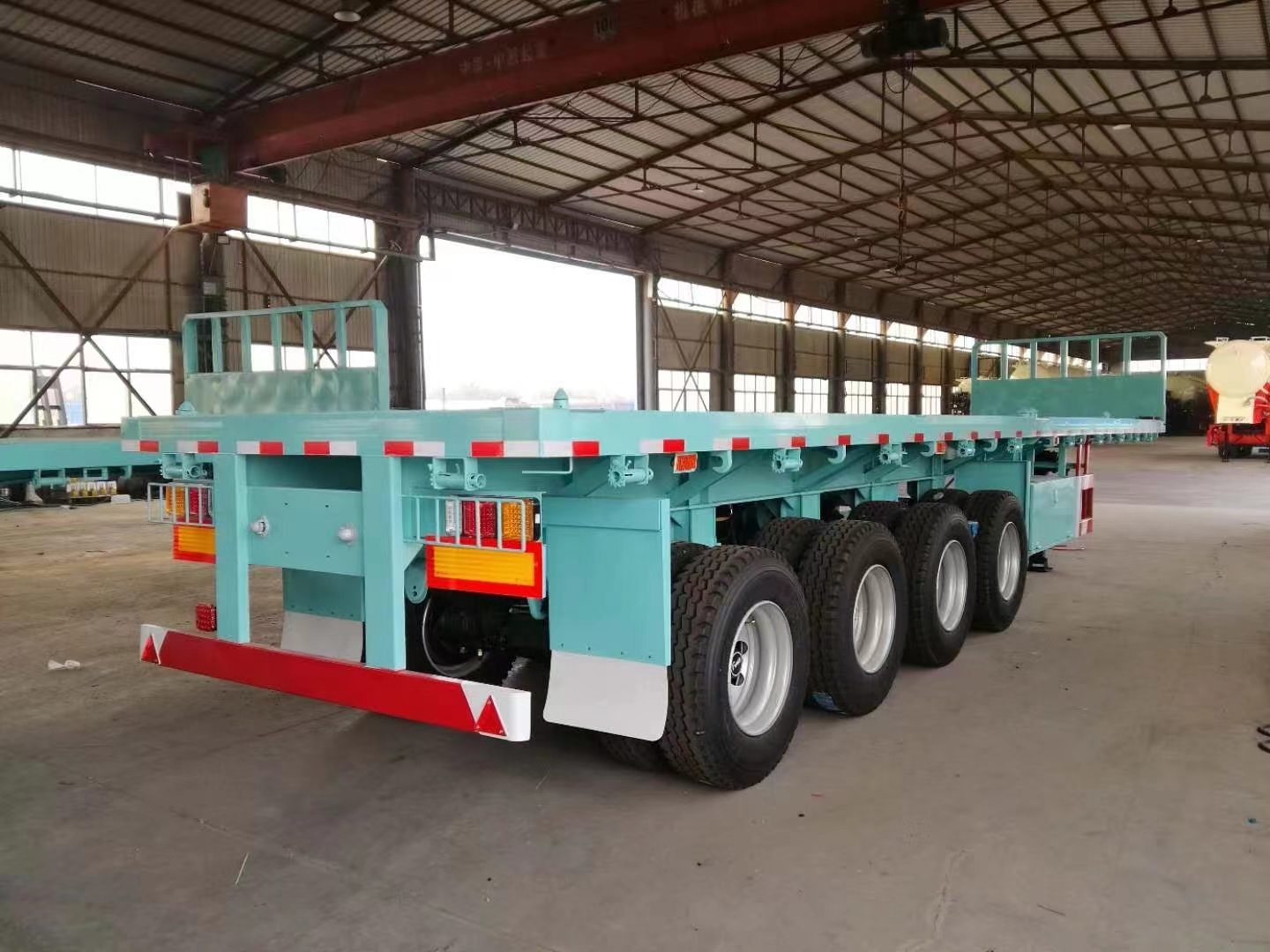 40ft IV axes flatbed semi massa cum BPW 13T axem