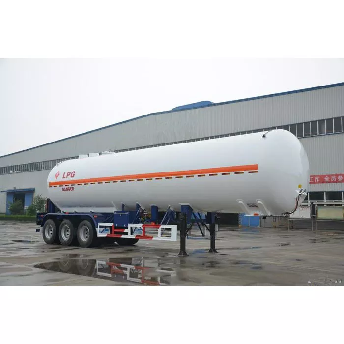 50cbm 3-axe Lpg Tanker Semitrailer cum Valvulae Euro Latin