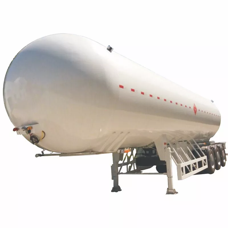 50cbm 3 Axles Liquefied petrolei Gas Tanker Trailer