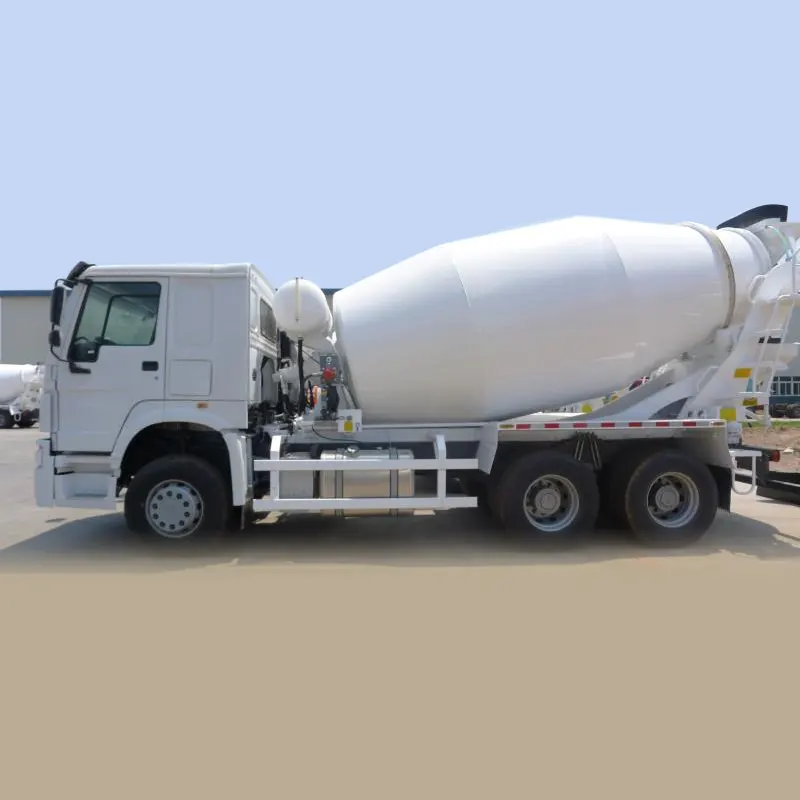 Sinotruk Howo 10-wheeler 6*4 Mixer Truck cum 10cbm Drum Ball 380hp Euro Iv