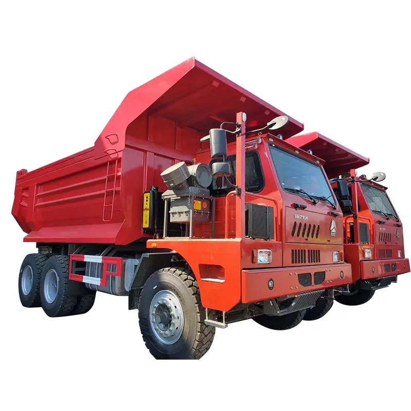 Sinotruk Howo 6x4 Mining Dumper salsissimus vir vivens cum Euro II 371hp
